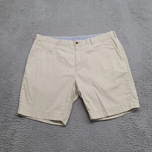 Polo Ralph Lauren Shorts Mens 40 Tan Chino Classic Fit Casual Flat Front Pockets